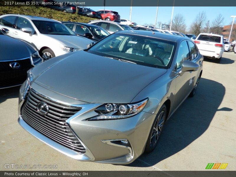 Atomic Silver / Parchment 2017 Lexus ES 350