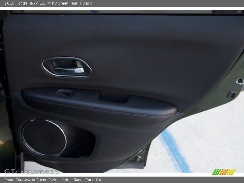 Misty Green Pearl / Black 2016 Honda HR-V EX