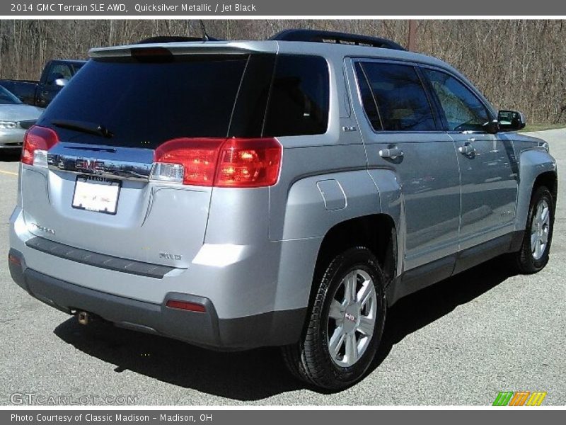 Quicksilver Metallic / Jet Black 2014 GMC Terrain SLE AWD