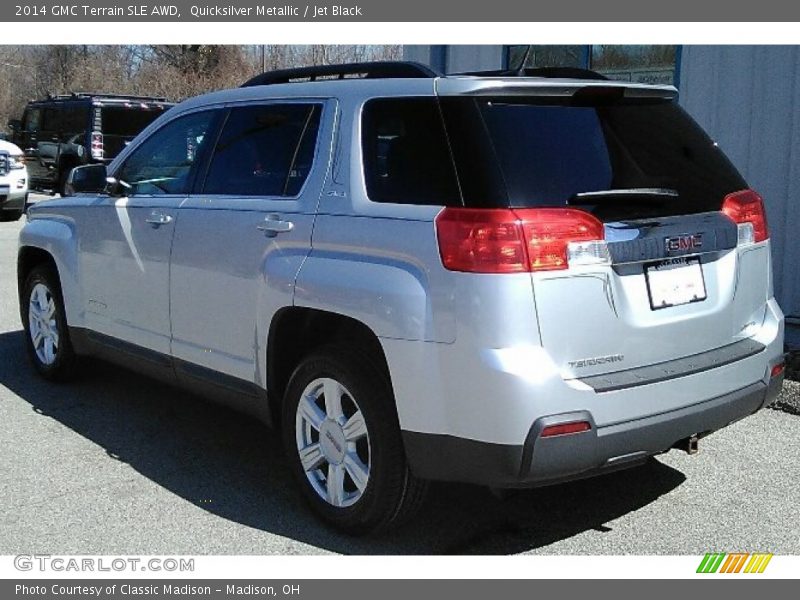 Quicksilver Metallic / Jet Black 2014 GMC Terrain SLE AWD