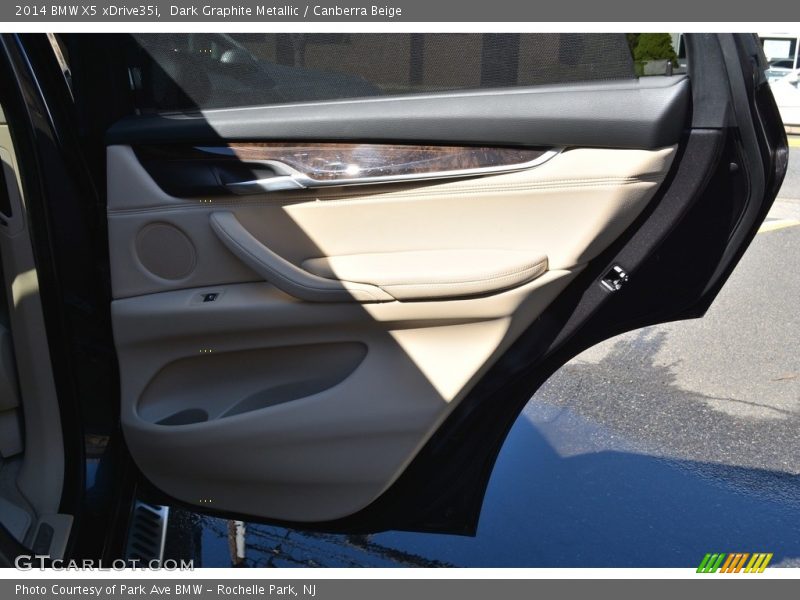 Dark Graphite Metallic / Canberra Beige 2014 BMW X5 xDrive35i