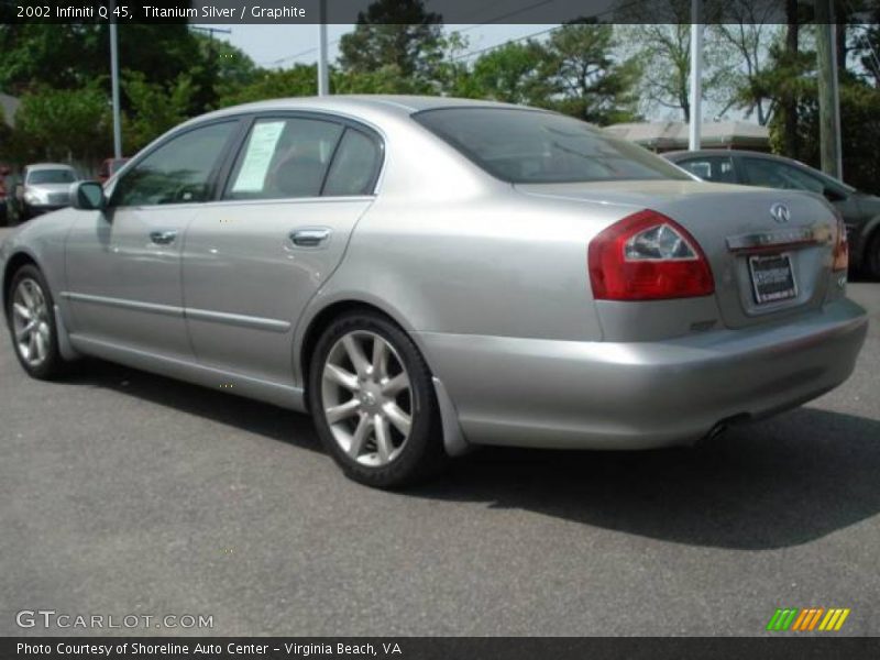 Titanium Silver / Graphite 2002 Infiniti Q 45