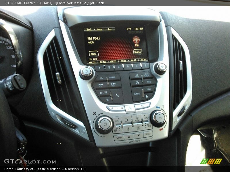 Quicksilver Metallic / Jet Black 2014 GMC Terrain SLE AWD