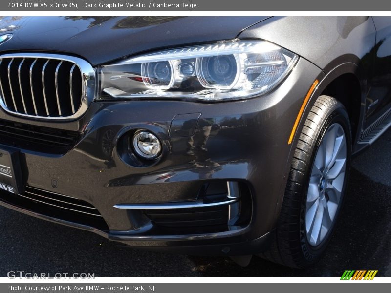 Dark Graphite Metallic / Canberra Beige 2014 BMW X5 xDrive35i