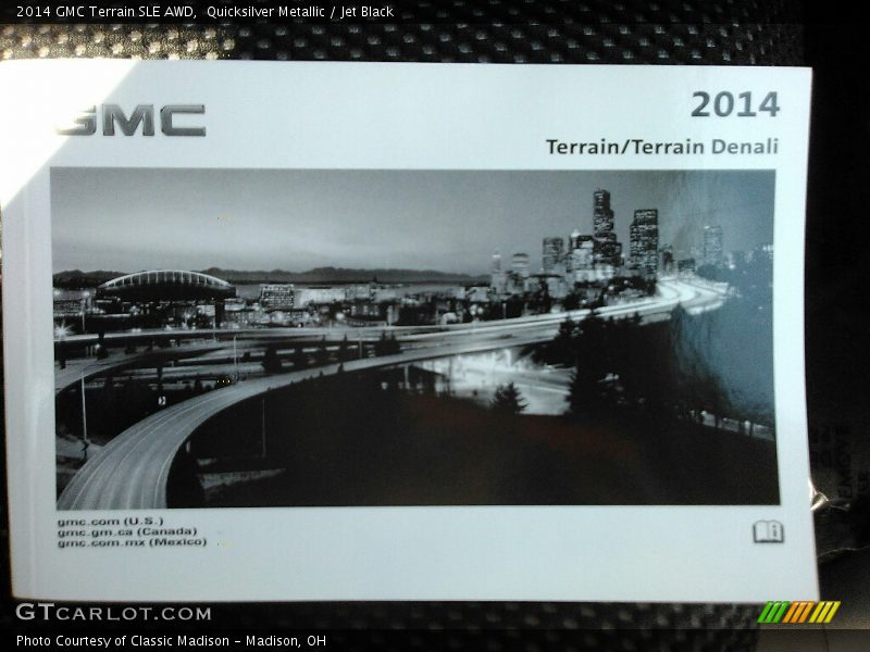 Quicksilver Metallic / Jet Black 2014 GMC Terrain SLE AWD