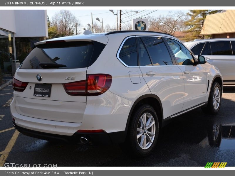 Alpine White / Black 2014 BMW X5 xDrive35i