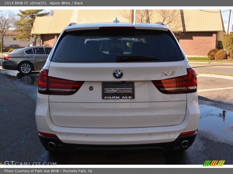 Alpine White / Black 2014 BMW X5 xDrive35i