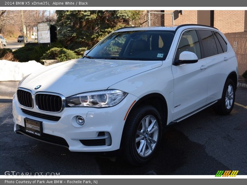 Alpine White / Black 2014 BMW X5 xDrive35i
