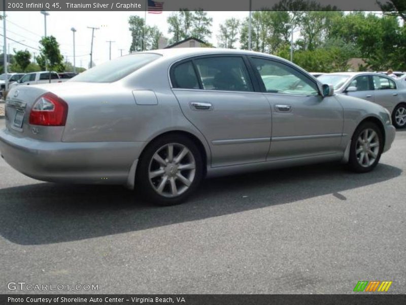 Titanium Silver / Graphite 2002 Infiniti Q 45