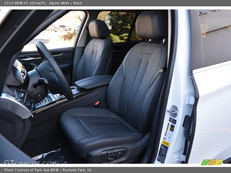 Alpine White / Black 2014 BMW X5 xDrive35i