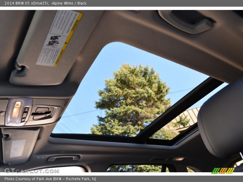 Alpine White / Black 2014 BMW X5 xDrive35i