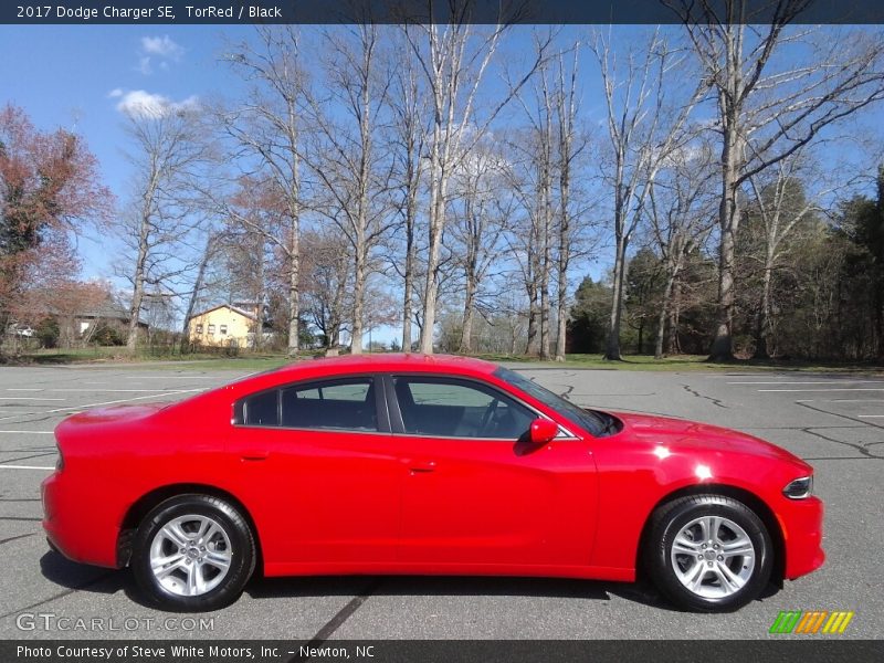 TorRed / Black 2017 Dodge Charger SE