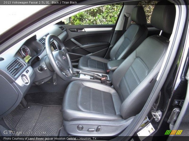 Black / Titan Black 2013 Volkswagen Passat 2.5L SE