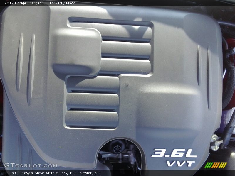TorRed / Black 2017 Dodge Charger SE