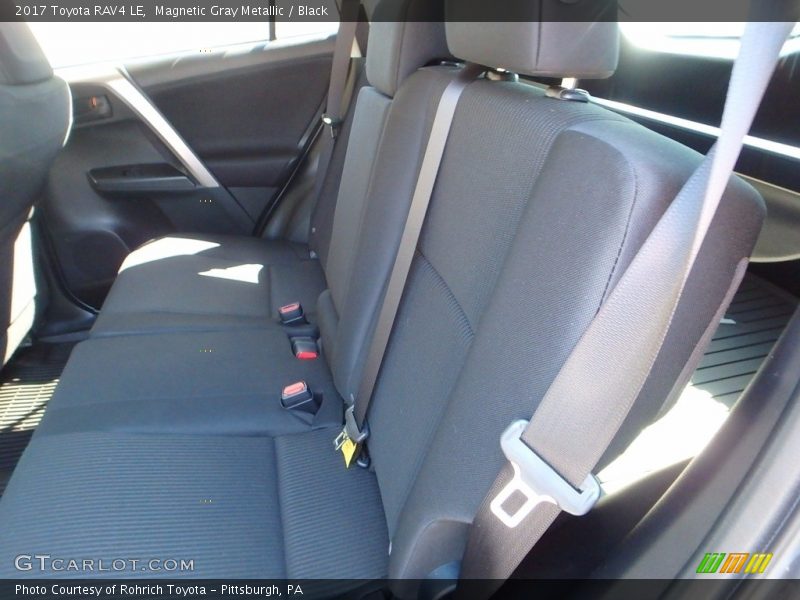 Magnetic Gray Metallic / Black 2017 Toyota RAV4 LE