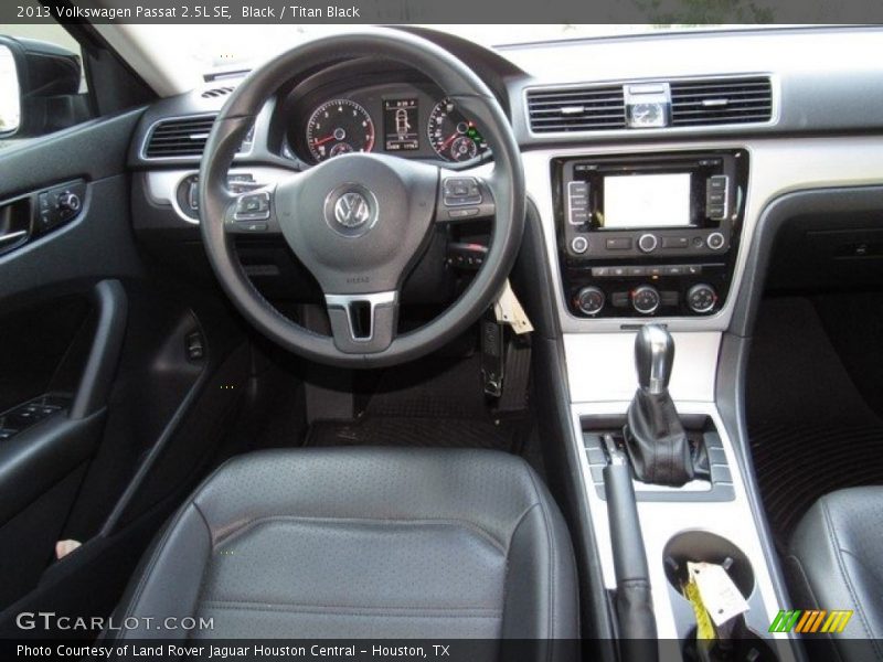 Black / Titan Black 2013 Volkswagen Passat 2.5L SE