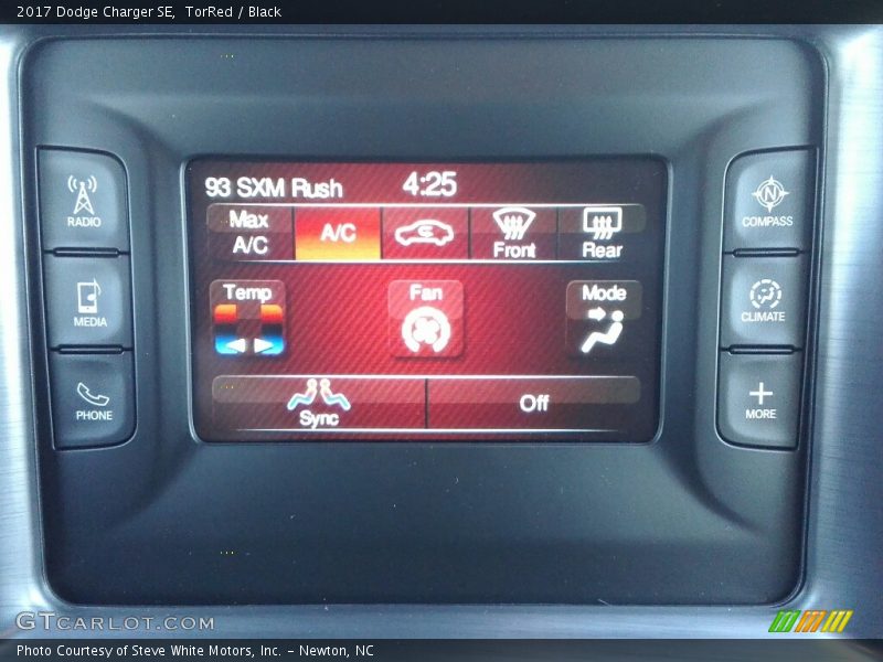 TorRed / Black 2017 Dodge Charger SE