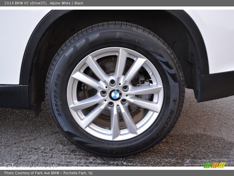 Alpine White / Black 2014 BMW X5 xDrive35i