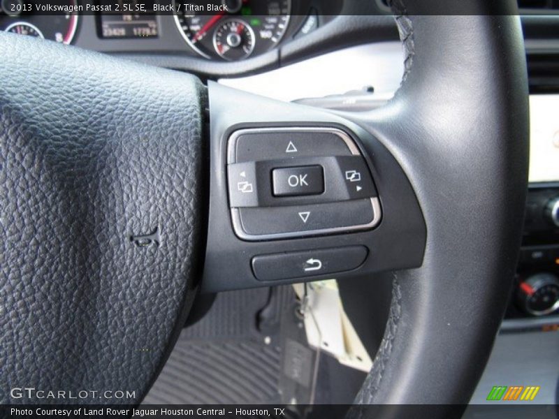 Black / Titan Black 2013 Volkswagen Passat 2.5L SE