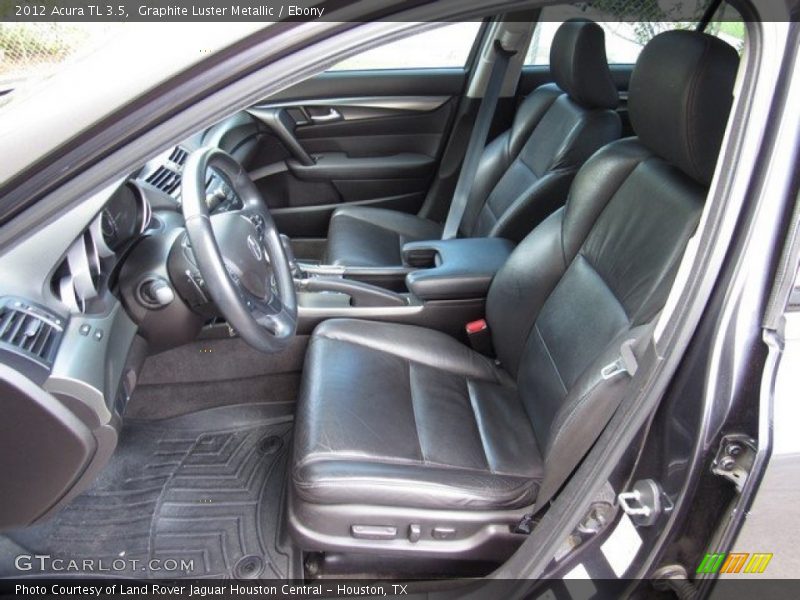 Graphite Luster Metallic / Ebony 2012 Acura TL 3.5