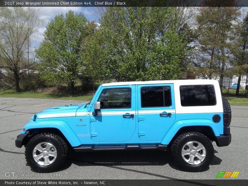 Chief Blue / Black 2017 Jeep Wrangler Unlimited Chief Edition 4x4