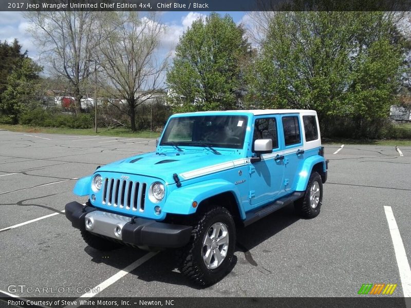 Chief Blue / Black 2017 Jeep Wrangler Unlimited Chief Edition 4x4