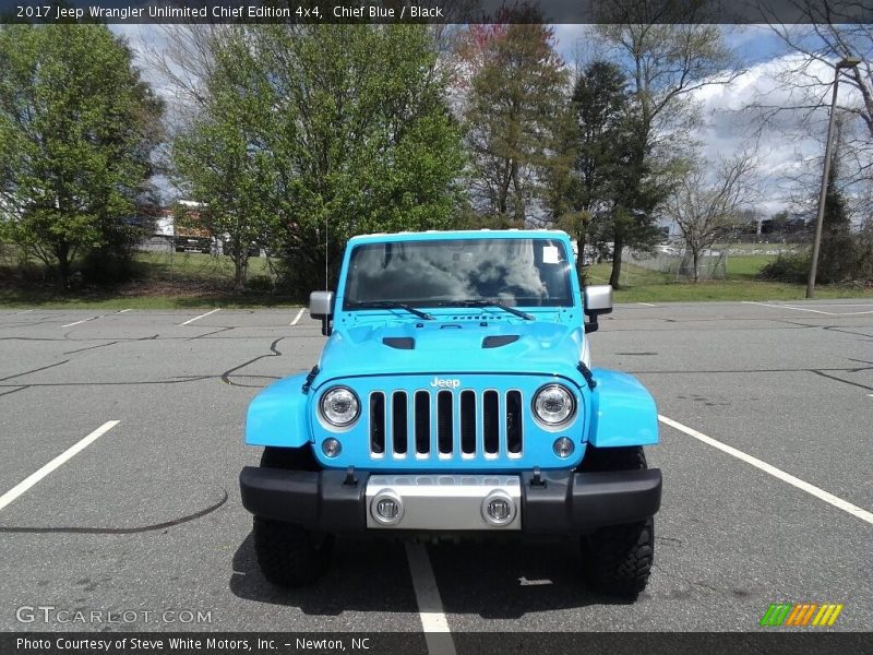 Chief Blue / Black 2017 Jeep Wrangler Unlimited Chief Edition 4x4