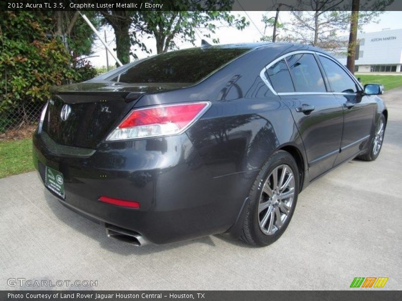 Graphite Luster Metallic / Ebony 2012 Acura TL 3.5