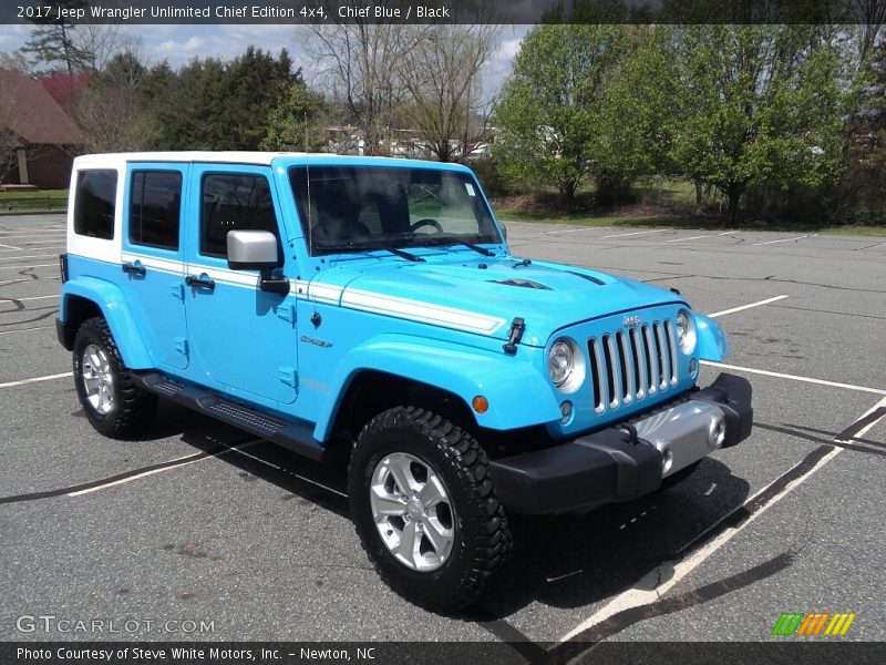 Chief Blue / Black 2017 Jeep Wrangler Unlimited Chief Edition 4x4