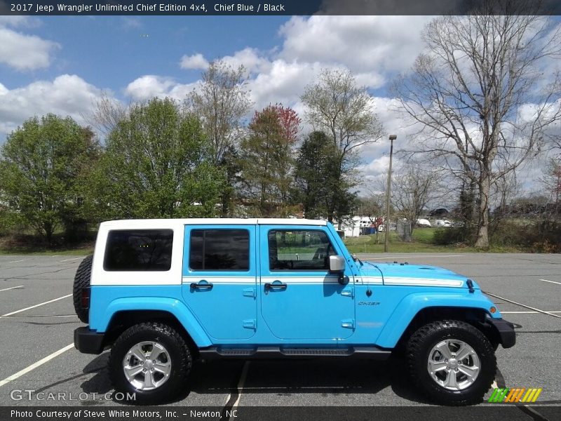 Chief Blue / Black 2017 Jeep Wrangler Unlimited Chief Edition 4x4