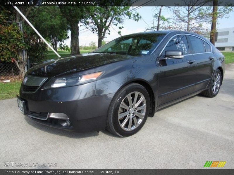 Graphite Luster Metallic / Ebony 2012 Acura TL 3.5
