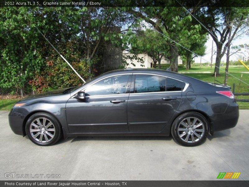 Graphite Luster Metallic / Ebony 2012 Acura TL 3.5