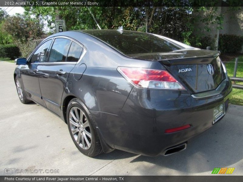 Graphite Luster Metallic / Ebony 2012 Acura TL 3.5
