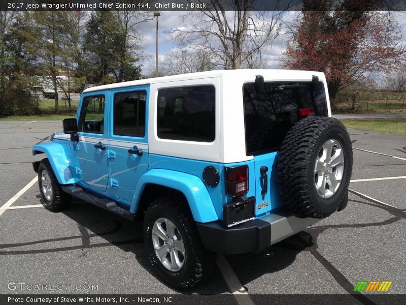 Chief Blue / Black 2017 Jeep Wrangler Unlimited Chief Edition 4x4