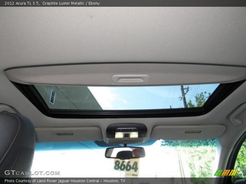 Graphite Luster Metallic / Ebony 2012 Acura TL 3.5