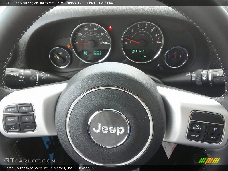 Chief Blue / Black 2017 Jeep Wrangler Unlimited Chief Edition 4x4