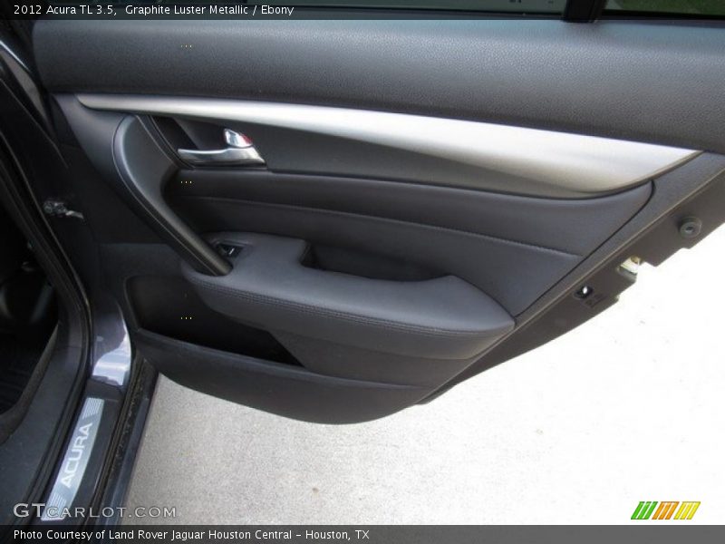 Graphite Luster Metallic / Ebony 2012 Acura TL 3.5