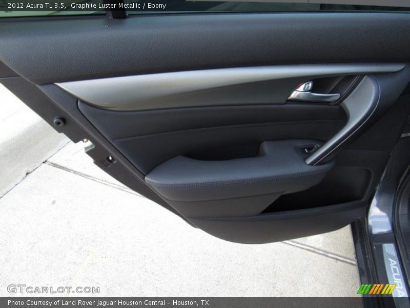 Graphite Luster Metallic / Ebony 2012 Acura TL 3.5