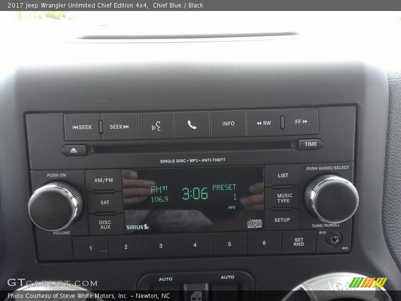 Chief Blue / Black 2017 Jeep Wrangler Unlimited Chief Edition 4x4