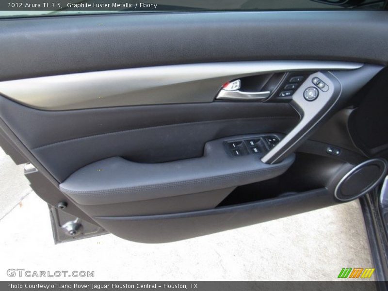Graphite Luster Metallic / Ebony 2012 Acura TL 3.5