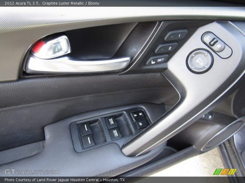 Graphite Luster Metallic / Ebony 2012 Acura TL 3.5