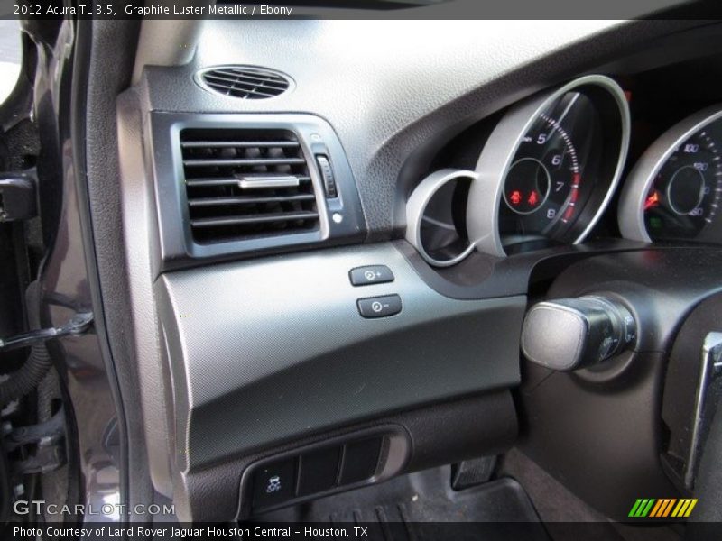 Graphite Luster Metallic / Ebony 2012 Acura TL 3.5