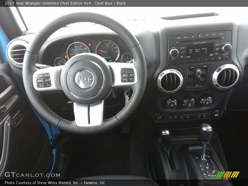 Chief Blue / Black 2017 Jeep Wrangler Unlimited Chief Edition 4x4