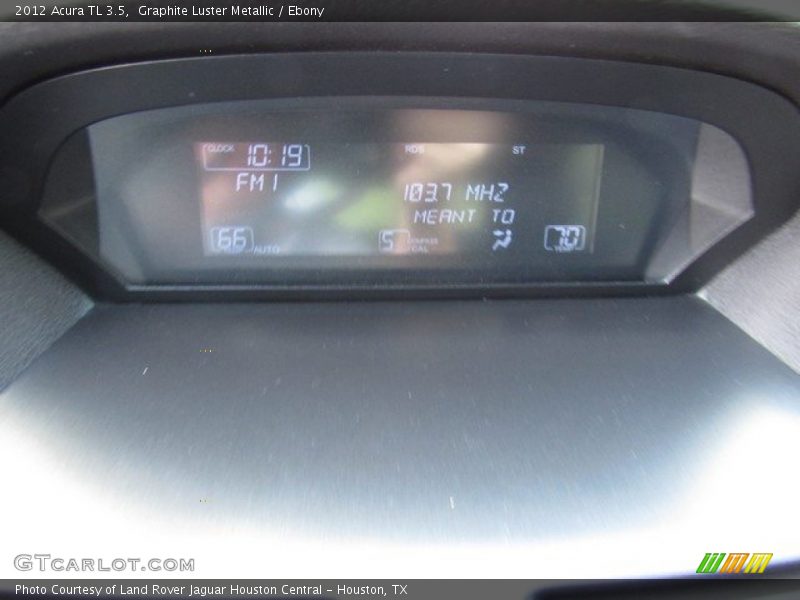 Graphite Luster Metallic / Ebony 2012 Acura TL 3.5