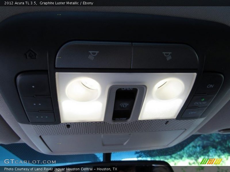 Graphite Luster Metallic / Ebony 2012 Acura TL 3.5