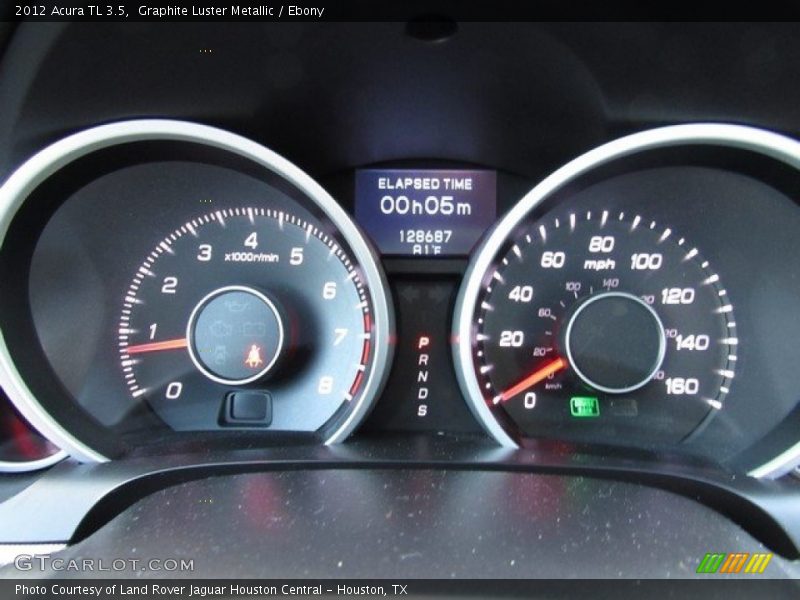 Graphite Luster Metallic / Ebony 2012 Acura TL 3.5