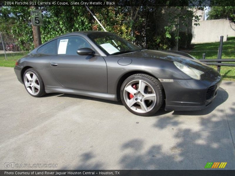 Slate Grey Metallic / Black 2004 Porsche 911 Carrera 4S Coupe