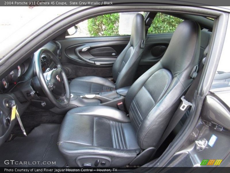 Slate Grey Metallic / Black 2004 Porsche 911 Carrera 4S Coupe