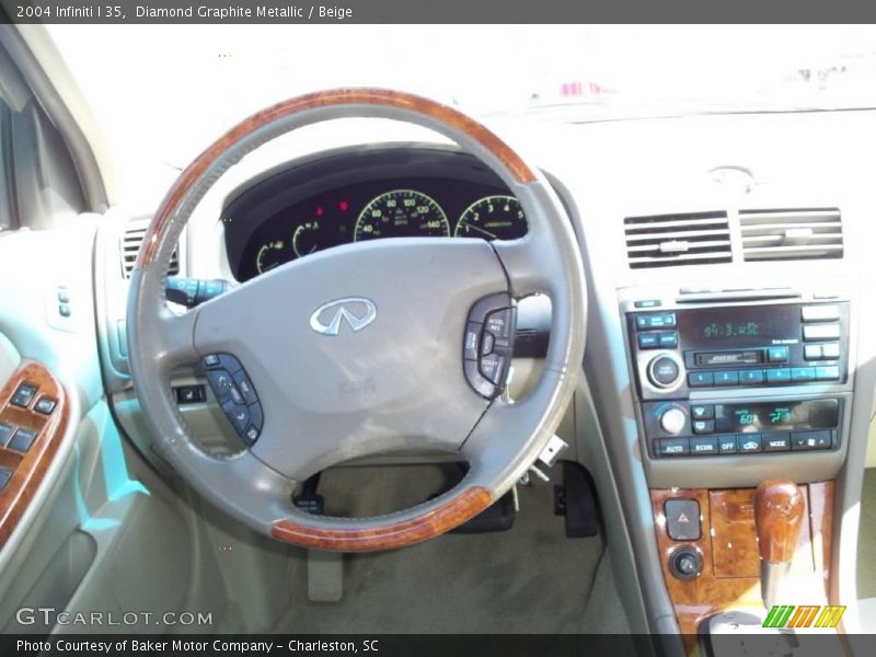 Diamond Graphite Metallic / Beige 2004 Infiniti I 35