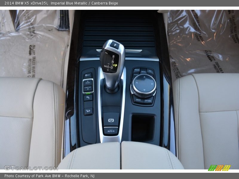 Imperial Blue Metallic / Canberra Beige 2014 BMW X5 xDrive35i